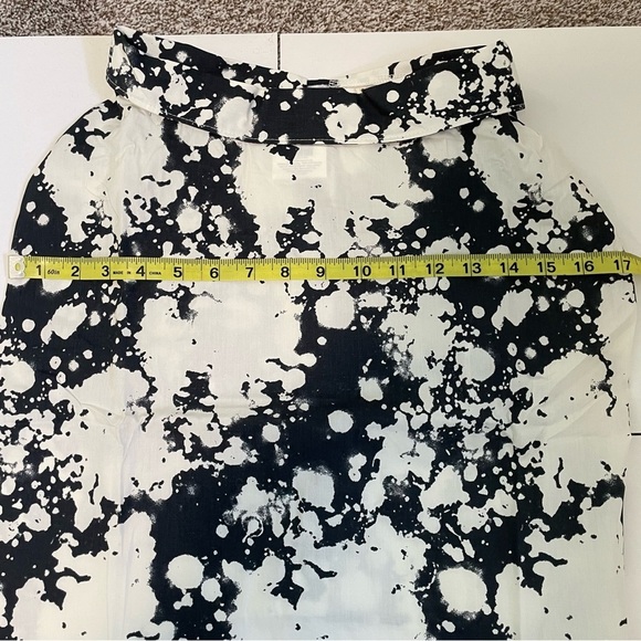 Top Paw Black Bleach Button Up Dress Shirt for Dogs Size XL - Picture 8 of 12